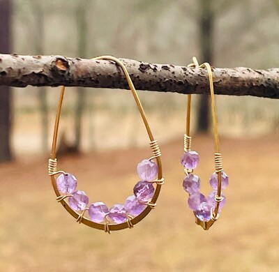 Genuine 2025 crystal earrings
